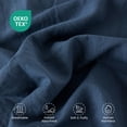thumbnail image 3 of Sleep Zone Duvet Cover Queen Size, Stone Washed, Soft and Comfortable with Natural Wrinkles, Easy Care, Gift-Wrapped, Safe and Skin-Friendly(Navy, Queen), 3 of 6