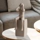 thumbnail image 4 of Figura de figura de personaje escultura entrada casa ías niño gritando Sunnimix estatua de figuras, 4 of 7