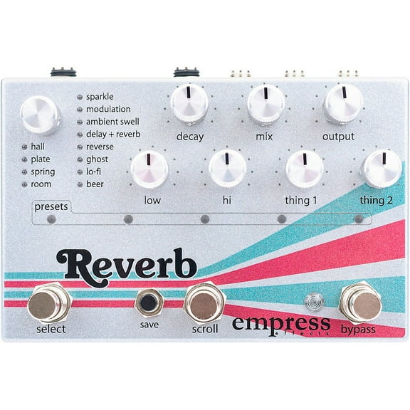 Empress Effects Reverb Effects Pedal