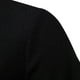 thumbnail image 5 of Camiseta informal de cuello en V para hombre: color liso con bolsillos, diseño moderno, tejido de poliéster, tallas S-XXL para uso diario., 5 of 6