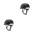 thumbnail image 2 of Toystoory Casco de bicicleta resistente y confiable para entusiastas del ciclismo Cascos de ciclismo Casco de equitación EPS en blanco y negro METRO【55-58CM】 2piezas, 2 of 6