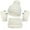 White, variant on Girl Winter Hat Gloves Scarf Set, Children Beanies Hats Warm Lined Beanie for Girls Boys