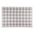 thumbnail image 1 of Design Imports Tapis d'Extérieur à Carreaux Buffalo Pierre et Blanc 4x6 Pi, 1 of 4