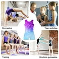 thumbnail image 6 of Aideaone Girls Gymnastics Leotards Toddler Unitard Biketard Clothes Cute Kid Dance Outfit 2-10T, 6 of 7