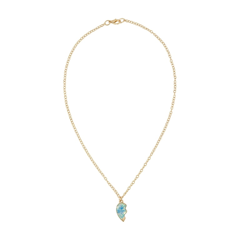 Claire's Best Friends Necklace Set - Heart, 2pcs - Walmart.com