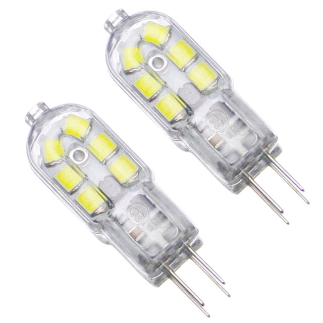 Billuyoard 2 uds bombilla LED 3W 5W G4 bombilla AC 220V DC 12V lámpara LED SMD2835 lámpara de araña iluminación reemplazar lámparas halógenas Iluminación novedosa luz blanca 220V Billuyoard HA002020-04