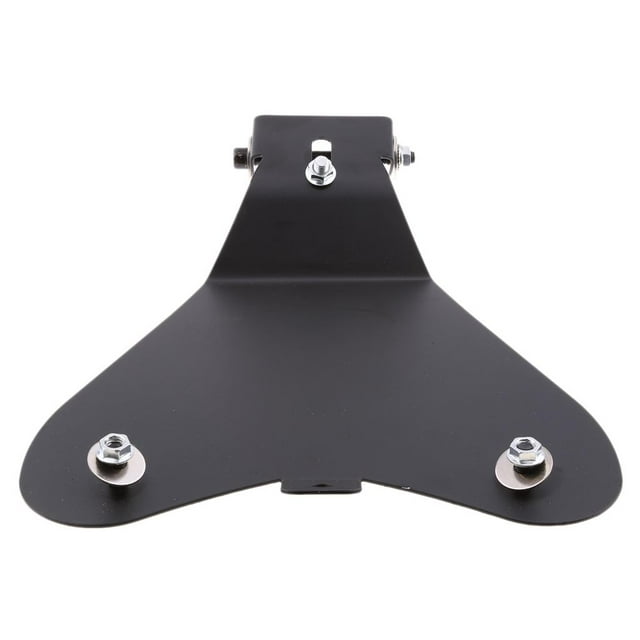 Licencia base Zulema para asiento Individual de motocicleta Bandeja de acero Resistente Placa base del asiento de la motocicleta