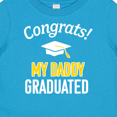 thumbnail image 4 of Inktastic Congrats My Daddy Graduated with Cap Boys or Girls Baby T-Shirt, 4 of 5