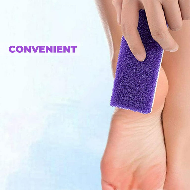 Foot Pumice Stone for Feet Dead Skin Callus Remover Scrubber Pedicure  Exfoliator Tool 3Pcs