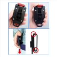 thumbnail image 3 of 2X Cinta MéTrica Rack Cinta Hebilla AutomáTica Medida Clip de CinturóN Engrosado Clip de Soporte de Herramienta PortáTil de PláStico Fijo, 3 of 5