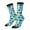 2 Black-1, variant on Cartoon Monster Crew Socks for Men & Women, Breathable Casual Athletic Ankle Socks