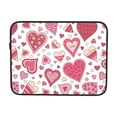 thumbnail image 7 of cute heart pattern 17 inch Portable Laptop Sleeve Compatible with MacBook Air Notebook Computer Case for Men Women College School Students, 7 of 7