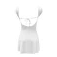 thumbnail image 6 of XIYON Casual Dresses For Women Sexy Club Backless Mini Dress 2025 Summer Square Neck Short Sleeve Night Out Dresses Fashion Outfits, 6 of 7