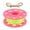 Pink, variant on Rupoun Cave Dive Reel Fluorescent Green Line Plastic Copper Double Ended Hook 30m / 98.4ft Cable Length Finger Spool Guide For Scuba Technical Diving Orange