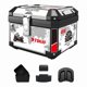 thumbnail image 2 of Castón Trasero De Motocicleta De 45L Con Bloqueo De Seguridad De 2 Piezas Para El Casco De La Tienda, Equipaje Grande, Caja Superior De Motocicleta Impermeable, Accesorios, 2 of 7
