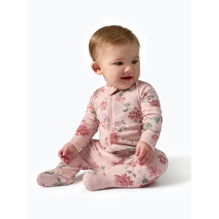 Modern Moments by Gerber Gender Neutral Super Soft Viscose Sleep 'N Play, Sizes Newborn - 6/9 Months