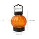 thumbnail image 2 of Juego de linternas LED para la decoración de Halloween | Paquete de 6 luces de velas electrónicas parpadeantes | Plástico impermeable | Funciona con pilas | Naranja | Patio Garden Home Party Accent, 2 of 7