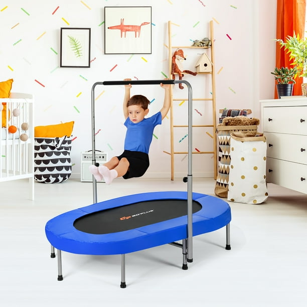 Foldable rebounder with handle hotsell