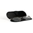 thumbnail image 5 of ThinOptics Milano Aluminum Case + Frontpage Brooklyn Rectangular Reading Glasses, Tortoise Frames / Silver Case, +2.50, 5 of 12