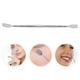 thumbnail image 4 of WORGEOUS Extractor Manual de espinillas de acero inoxidable, herramienta portátil de eliminación de espinillas de doble extremo, raspador Facial, limpiador de espinillas Manual, 4 of 7