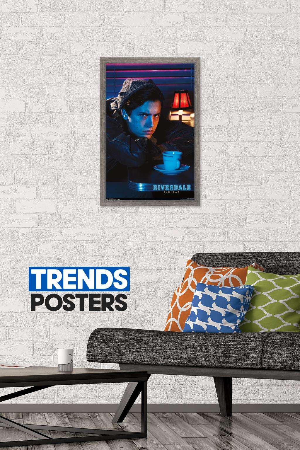 Riverdale - Jughead Wall Poster, 14.725" x 22.375", Framed