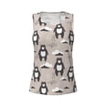 thumbnail image 5 of Goofa Cartoon Bear Brown Printed Womens Workout Tops for Women Sleeveless Yoga Shirts Athletic Running Tank Tops Sleeveless Gym Clothes Workout Apparel-Small, 5 of 9