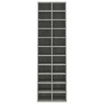 thumbnail image 5 of vidaXL Shoe Cabinet Gray 21.2"x13.3"x72" Chipboard, 5 of 36