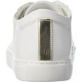 thumbnail image 4 of Kenneth Cole New York Women's Kam Lace-up Leather Sneakers - White, 4 of 4