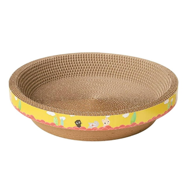 Cat Scratcher Cardboard Scratching Bed Corrugated Scratch Pad for Furniture Protection , 50cmx12cm