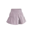 thumbnail image 6 of hirigin Women Sports Shorts with Wide Elastic Waist, Solid Color Pocket Loose Decoration Clothing, 6 of 7