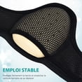 thumbnail image 5 of (Negro, M) Cinturón para hernia para hombres y mujeres Cinturón para hernia ajustable y flexible Soporte para hernia Alivio del dolor con almohadillas de compresión extraíbles Hernia, 5 of 5