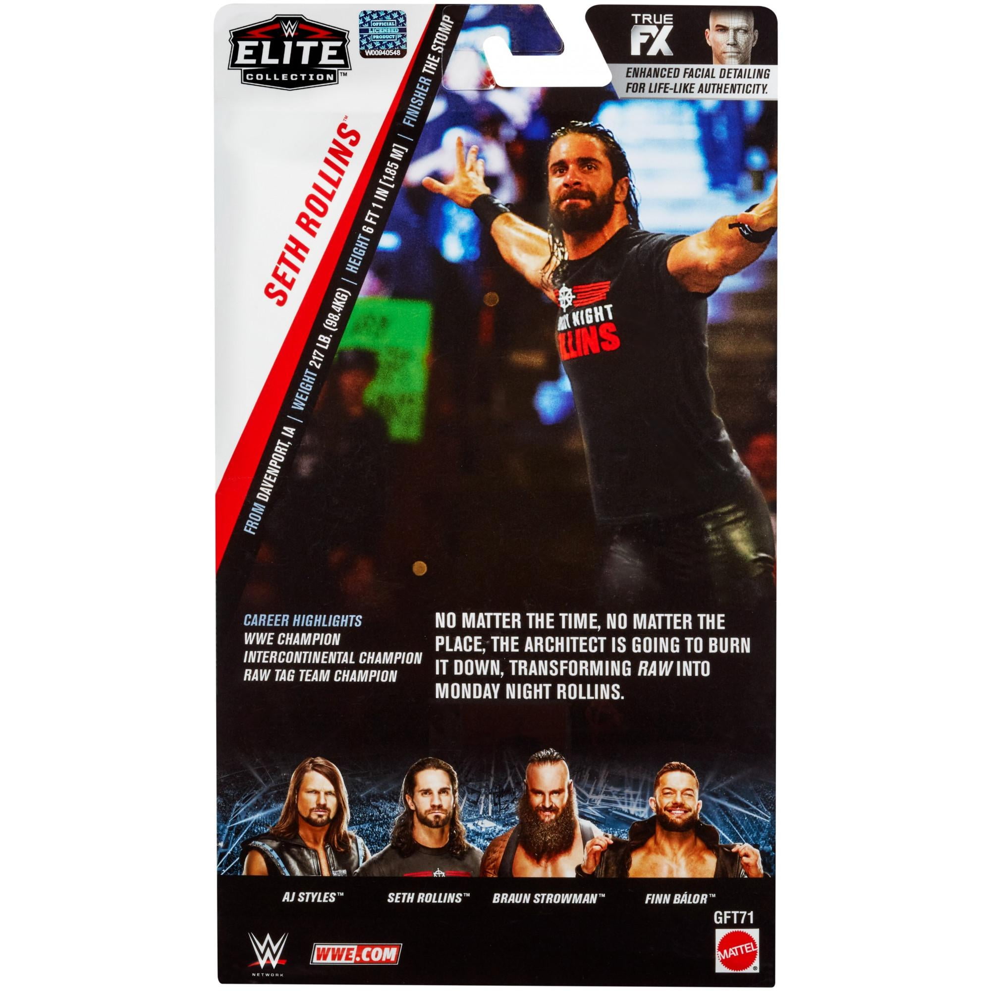 WWE Top Picks Elite Collection Seth Rollins 6-Inch Action Figure
