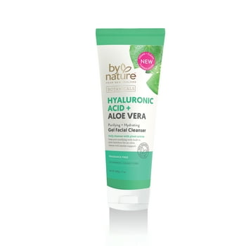 By Nature Hyaluronic  + Aloe Vera Purifying & Hydrating Gel Facial 
