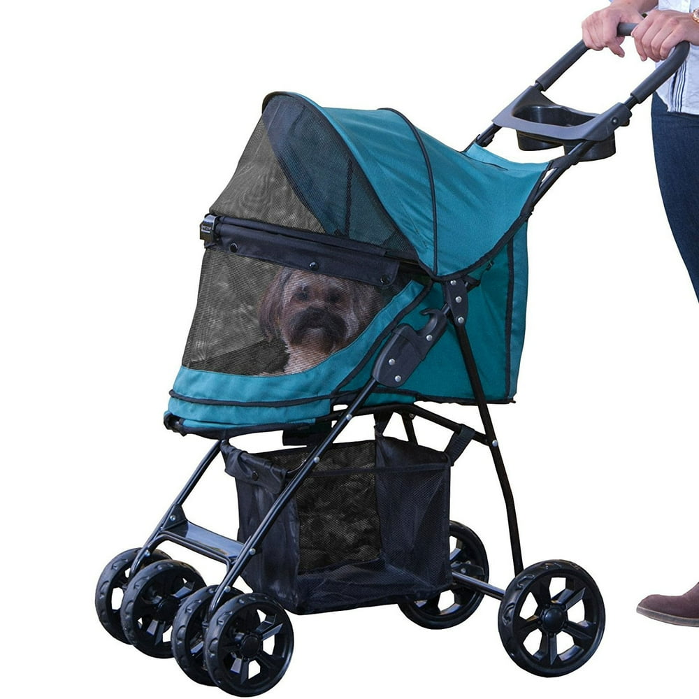 Pet Gear Happy Trails Lite Dog Stroller, Pine Green