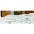 thumbnail image 3 of Glasslock 6-piece Rectangle Clear Glass Lidded Bakeware & Storage Set, 3 of 3