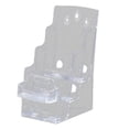 thumbnail image 3 of LOVIVER Acrylic Business Card Display Stand Literature Pamphlet Sign Brochure Holder A6 3 Tiers, 3 of 8