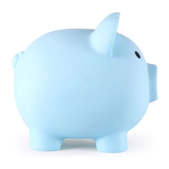 Cute Plastic Pig Money Bank Pig Money Saving Box Unbreakable Piggy Bank For Boys Girls Birthday Practical Gifts Have Educational Significance ,Long Lasting