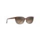 thumbnail image 2 of Gafas de sol Maui Jim Honi con forma de ojo de gato, color arenisca polarizadas, pequeñas, 2 of 7