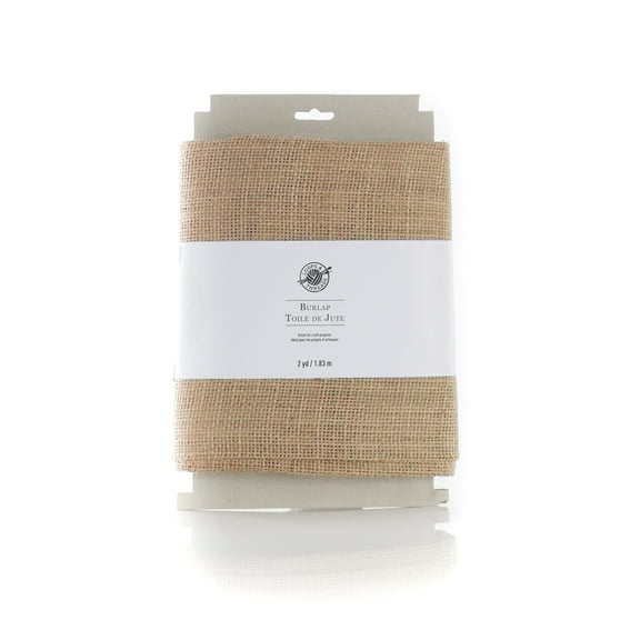 Loops & Threads Tan Burlap Bundle, 6 Pack