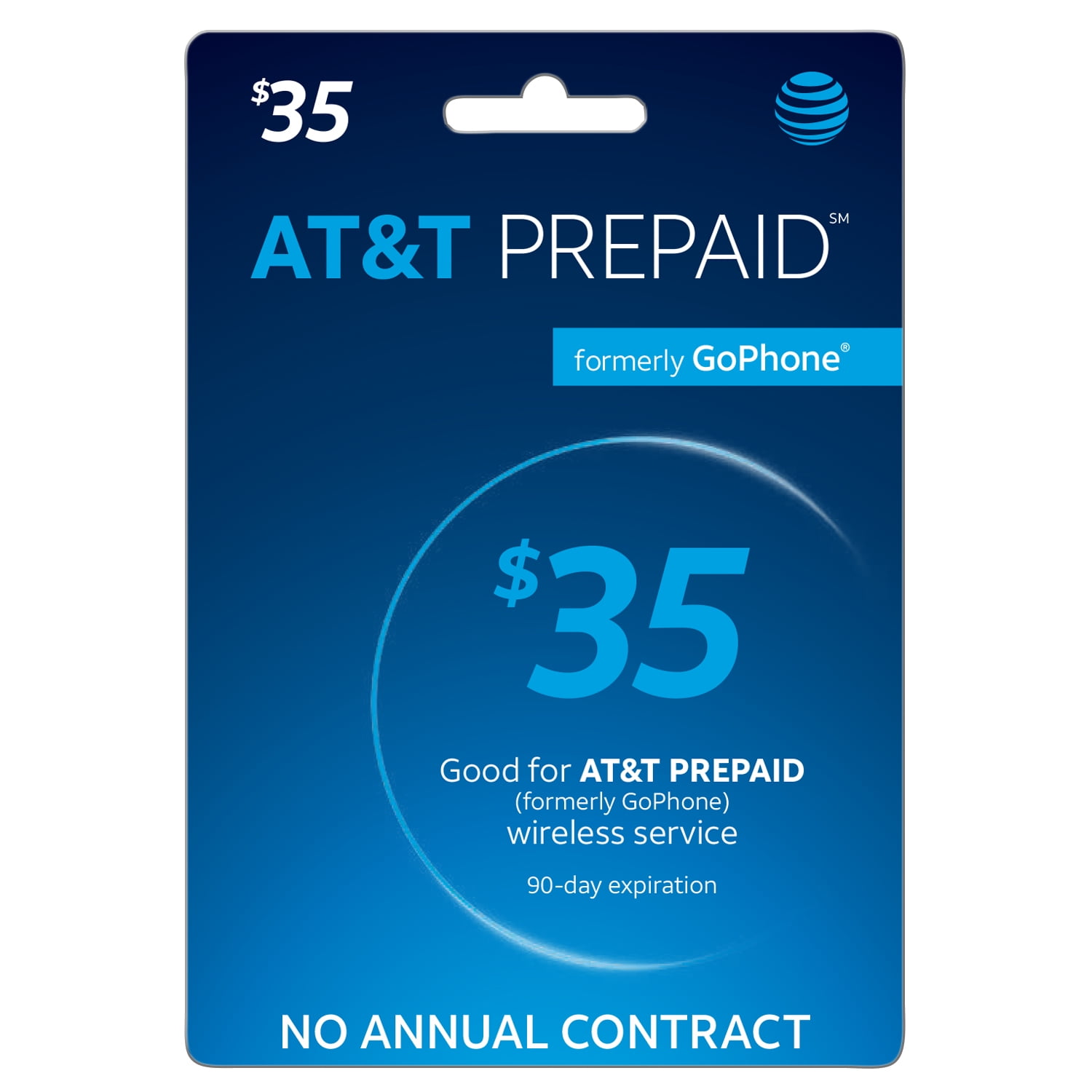 AT&T PREPAID $35 e-PIN Top Up (Email Delivery) - Walmart ...