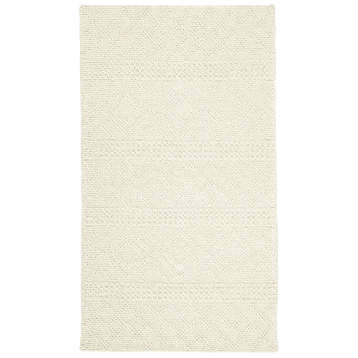 SAFAVIEH Vermont Chelsea Striped Area Rug, Ivory, 3' x 5'