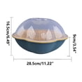 thumbnail image 2 of Household Double-layer Basket Fruit And Vegetable Kitchen Washbasin Fruit Storage With Cover Multi-functional Plastic Basin, 2 of 3
