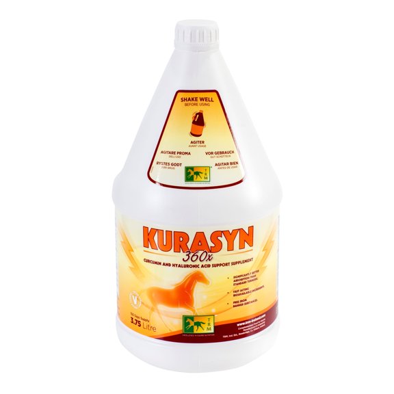 TRM Kurasyn 360x Horse Feed Supplement for Improved Performance and Mobility with Fast-Acting Curcumin