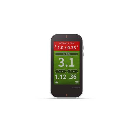 Garmin - Approach 3.5" GPS with Built-In Bluetooth - Black/White