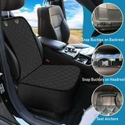 IFCOW Front Dog Seat Cover Protector Against Dirt & Fur Waterproof, ScratchProof & Nonslip Durable Pets Seat Covers, Front Seat Dog Cover for Cars, Trucks & SUVs