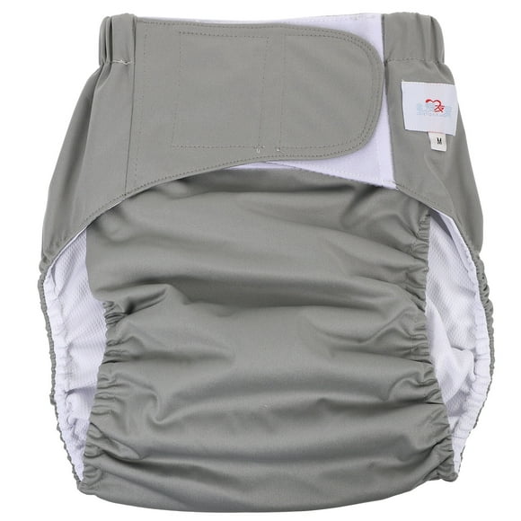 EeaseMX Pañal reutilizable lavable para adultos, ajustable, grande, para ancianos, discapacitados, cuidado posoperatorio, talla M, aleatorio, con o sin logotipo.