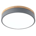 thumbnail image 4 of Led Original Wood Ceiling Lamp Grey for Bedroom Restaurant 24W, 4 of 11