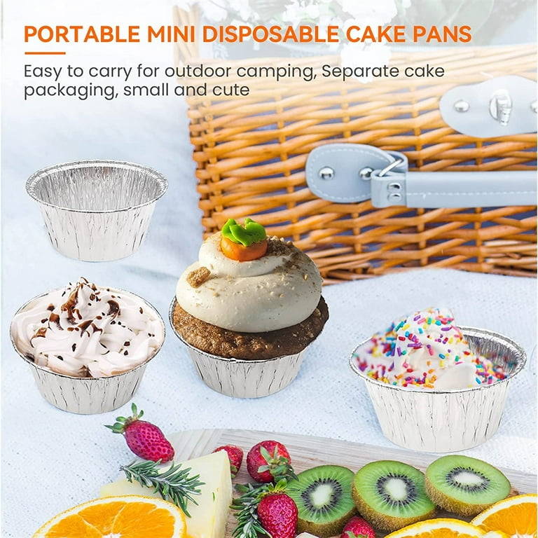 4oz Disposable Aluminum Foil Baking Cups