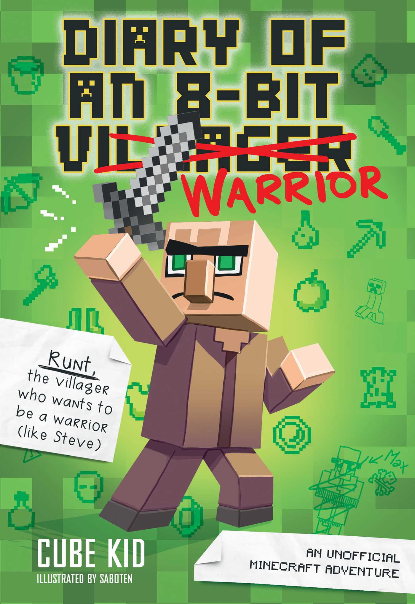 Diary of an 8-Bit Warrior (Book 1 8-Bit Warrior series) : An Unofficial Minecraft Adventure 