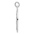 thumbnail image 2 of Auriga 925 Sterling Silver Rh-Plt Polished Solid Miraculous Medal Pendant (L-38.45 mm, W-20.15 mm), 2 of 5